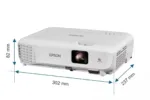 Epson EB-W53   WXGA (1280×800)   4000 ANSI lumens   White