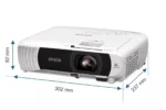 Epson EB-W55   WXGA (1280×800)   4000 ANSI lumens   White