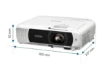 Epson EB-W55   WXGA (1280×800)   4000 ANSI lumens   White