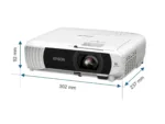 Epson EB-W55   WXGA (1280×800)   4000 ANSI lumens   White