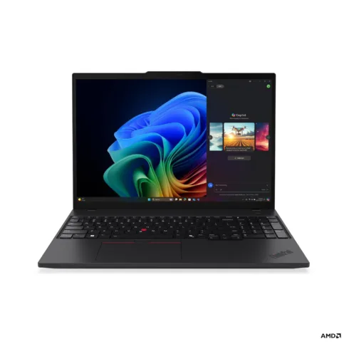 Lenovo Thinkpad T16 G4 AMD   Black   16 ”   IPS   WUXGA   1920 x 1200 pixels   Anti-glare   AMD Ryzen AI 5 PRO   340   32 GB   SO-DIMM DDR5   Solid-state drive capacity 512 GB   AMD Radeon 840M Graphics   Windows 11 Pro   802.11be   Bluetooth version 5.4   LTE Upgradable   Keyboard language Nordic   Keyboard backlit   Warranty 36 month(s)   Battery warranty 12 month(s)