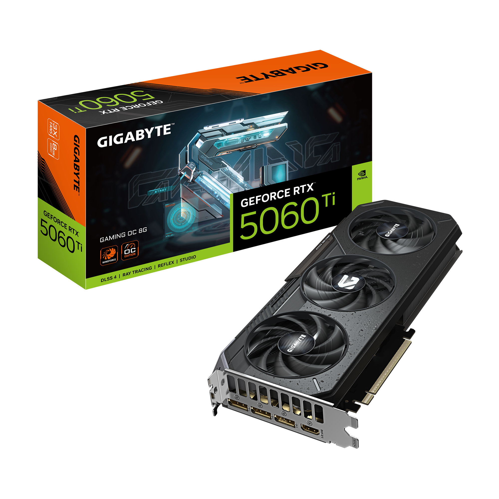 474792-gv-n506tgaming-oc-8gd-4719331356019-0.webp Gigabyte GeForce RTX 5060 Ti GAMING OC 8G su 8 GB GDDR7 atmintimi