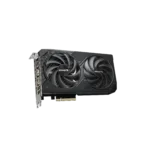 Vaizdo plokštė Gigabyte GeForce RTX 5060 Ti su matomais HDMI ir DisplayPort prievadais