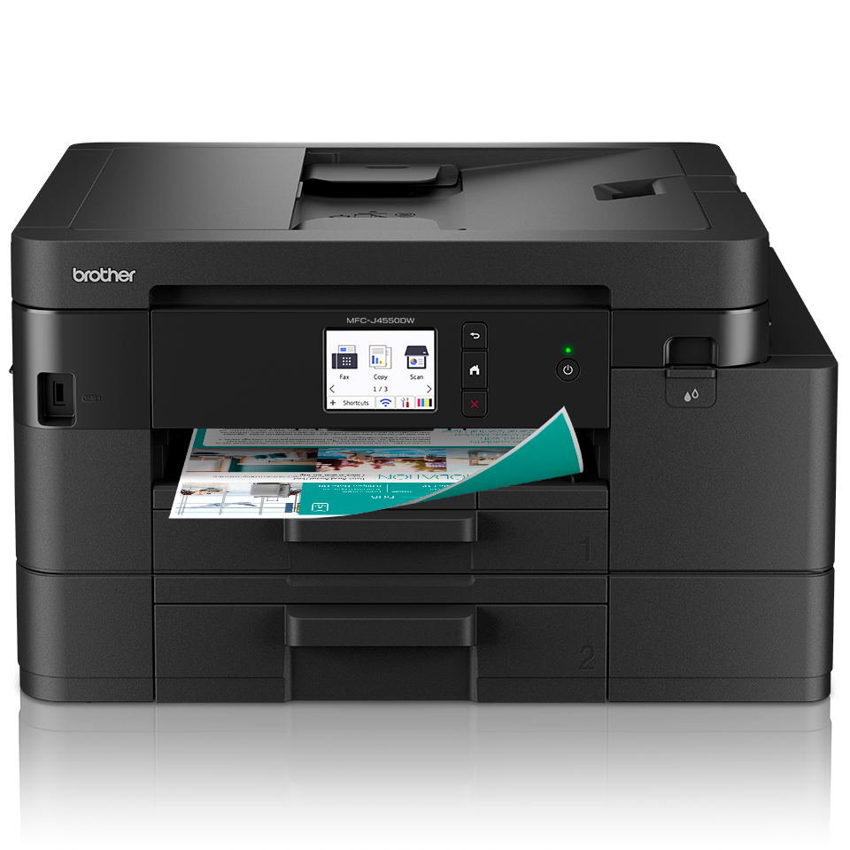474845-mfcj4550dwre1-4977766841955-0.webp Brother Multifunctional printer MFC-J4550DW Inkjet Colour All-in-one A4 Wi-Fi Black