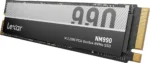 Lexar NM990 SSD M.2 2280 su matmenimis ir pakuote