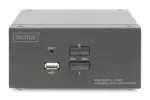 Digitus KVM Switch, 2-Port, Dual Display, 4K, DisplayPort   DS-12862