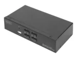 Digitus KVM Switch, 4 Port, Single Display, 4K, HDMI   DS-12880