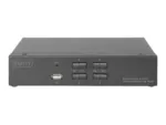 Digitus KVM Switch, 4 Port, Single Display, 4K, HDMI   DS-12880