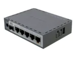 MikroTik hEX S (2025)   10/100/1000 Mbit/s   Ethernet LAN (RJ-45) ports 5   Mesh Support No   MU-MiMO No   No mobile broadband