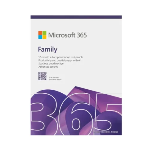 Microsoft M365 Family   EP2-32335   License term 1 year(s)   English   EuroZone