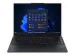 Lenovo ThinkPad E16 G3 AMD   Black   16 ”   IPS   WUXGA   1920 x 1200 pixels   Anti-glare   AMD Ryzen 5   230   16 GB   SO-DIMM DDR5   Solid-state drive capacity 512 GB   AMD Radeon 760M Graphics   Windows 11 Pro   802.11ax   Bluetooth version 5.3   Keyboard language English   Keyboard backlit   Warranty 36 month(s)   Battery warranty 12 month(s)