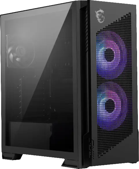 MSI MPG VELOX 300R AIRFLOW PZ korpusas, mid-tower formato