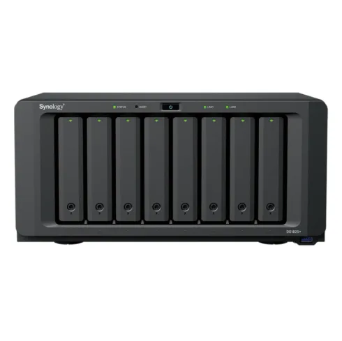 Synology DiskStation   DS1825+   AMD Ryzen   V1500B   8 GB   DDR4   Black