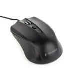 Gembird optinė pelė MUS-4B-01L, USB jungtis, juoda