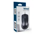 Gembird Optical Mouse | MUS-4B-01L | Wired | USB | Black