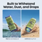 Anker Soundcore Speaker   Boom 3i   50 W   Waterproof   Bluetooth   Green   Portable   Wireless connection