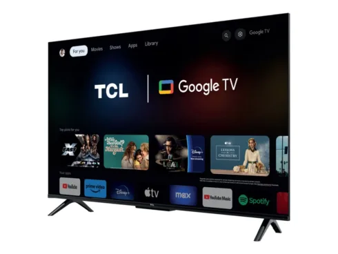 TCL 4K QLED TV   65T69C   65   Smart TV   Google TV   UHD   Black
