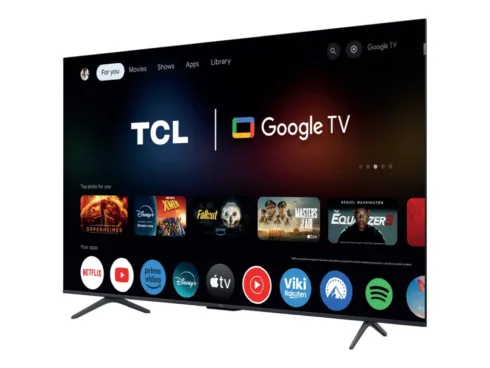 TCL 4K QLED TV   65T8C   65   Smart TV   Google TV