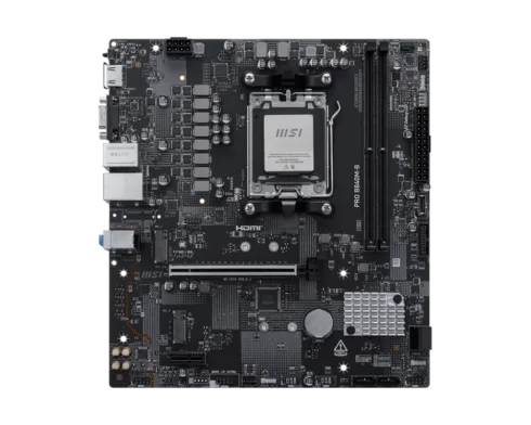 MSI PRO B840M-B motininė plokštė su AMD procesoriaus lizdu AM5 ir DDR5 atmintimi
