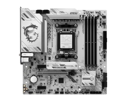 MSI B850M GAMING PLUS WIFI6E su AMD procesoriaus lizdu AM5