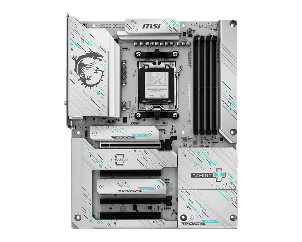 478334-b850-gaming-plus-wifi-pz-4711377365284-0.webp MSI B850 GAMING PLUS WIFI PZ su AMD B850 procesoriumi ir DDR5 atmintimi