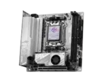 MSI MPG B850I EDGE TI WIFI | Processor family AMD B850 | Processor socket AM5 | DDR5 | Supported hard disk drive interfaces SATA, M.2 | Number of SATA connectors 2