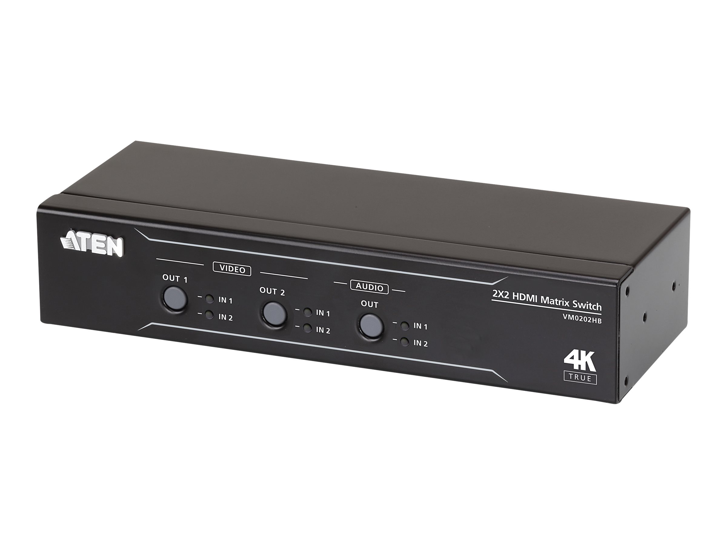 478892-vm0202hb-at-g-4710469340024-0.webp Aten 2×2 True 4K HDMI Matrix Switch with Audio De-Embedder VM0202HB