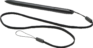 Durabook Spare Stylus and Tether for Capacitive Touch   Black