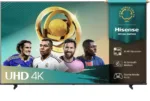 Hisense 4K TV   85A6Q   85   Smart TV   VIDAA   UHD   Black
