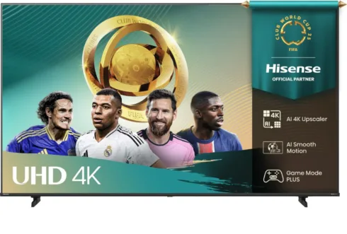 Hisense 4K TV   85A6Q   85   Smart TV   VIDAA   UHD   Black