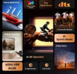 Hisense 4K TV   85A6Q   85   Smart TV   VIDAA   UHD   Black