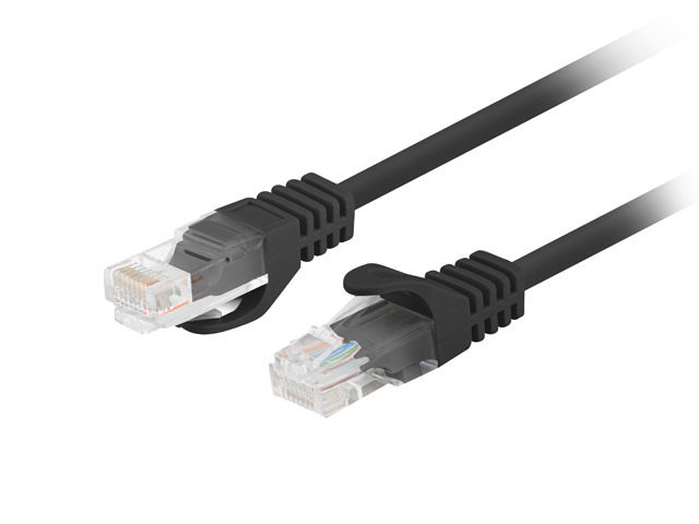 479616-pcu5-10cc-0025-bk-5901969406689-0.webp Lanberg Patchcord CAT.5E UTP Fluke Passed PCU5-10CC-0025-BK 0.25 m Black