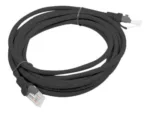 Lanberg   Patchcord CAT.5E UTP Fluke Passed   PCU5-10CC-0300-BK   3 m   Black