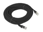 Lanberg   Patchcord CAT.5E UTP   PCU5-10CC-1000-BK   10 m   Black