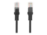 Lanberg   Patchcord CAT.5E UTP   PCU5-10CC-1000-BK   10 m   Black