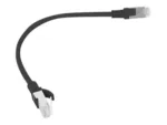 Lanberg   Patchcord CAT.6 UTP fluke passed   PCU6-10CC-0025-BK   0.25 m   Black
