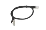 Lanberg   Patchcord CAT.6 UTP   PCU6-10CC-0050-BK   0.5 m   Black