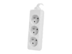 Lanberg Cable Power Strip 3M 3X French Outlets Quality-Grade Copper   PS0-03E-0300-W