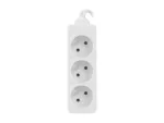 Lanberg Cable Power Strip 3M 3X French Outlets Quality-Grade Copper   PS0-03E-0300-W