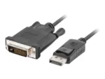 Lanberg Cable   CA-DPDV-10CU-0018-BK   DisplayPort to DVI-D   1.8 m