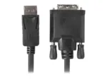 Lanberg Cable   CA-DPDV-10CU-0018-BK   DisplayPort to DVI-D   1.8 m