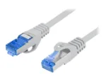 Lanberg   Patchcord Cat.6A S/FTP LSZH CCA   PCF6A-10CC-0100-S   1 m   Grey