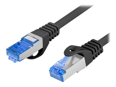 Lanberg   Patchcord Cat.6A S/FTP LSZH CCA   PCF6A-10CC-0200-BK   2 m   Black