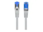 Lanberg   Patch cable – CAT 6a   RJ-45 – male   RJ-45 – male   3 m   Grey   RAL 7035   Blue