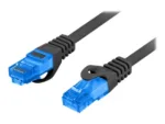 Lanberg   Patchcord Cat.6A S/FTP LSZH CCA   PCF6A-10CC-1500-BK   15 m   Black