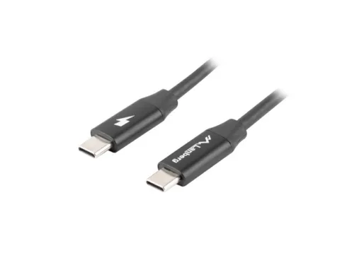 Lanberg USB-C 2.0 Cable, Quick Charge 4.0   CA-CMCM-40CU-0018-BK   USB Type-C to USB Type-C   1.8 m