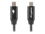 Lanberg USB-C 2.0 Cable, Quick Charge 4.0   CA-CMCM-40CU-0018-BK   USB Type-C to USB Type-C   1.8 m