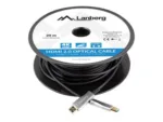 Lanberg HDMI V2.0 Cable   CA-HDMI-20FB-0200-BK   HDMi to HDMI   20 m