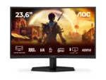 AOC Gaming monitor | C24G42E | 24 " | VA | FHD | 16:9 | 180 Hz | 0.5 ms | 1920 x 1080 pixels | 250 cd/m² | HDMI ports quantity 2 | Black