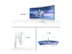 Philips   34M2C5501A/00   34 ”   VA   WQHD   21:9   180 Hz   1 ms   3440 x 1440 pixels   300 cd/m²   HDMI ports quantity 2   White